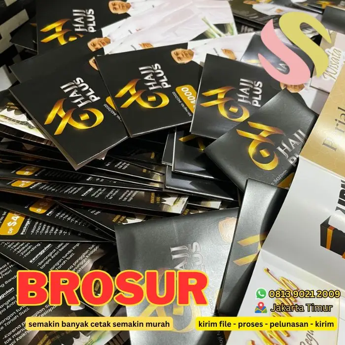 Cetak Brosur Murah Jakarta Selatan