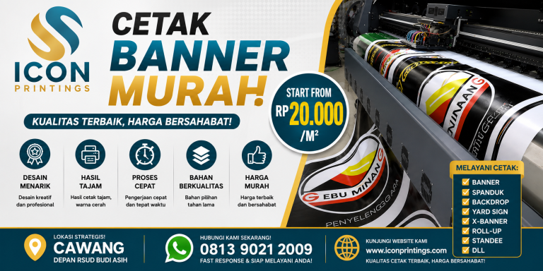 Tempat Cetak Banner Murah di Jakarta