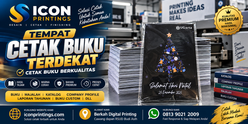 Tempat Cetak Buku Terdekat Murah 24 Jam
