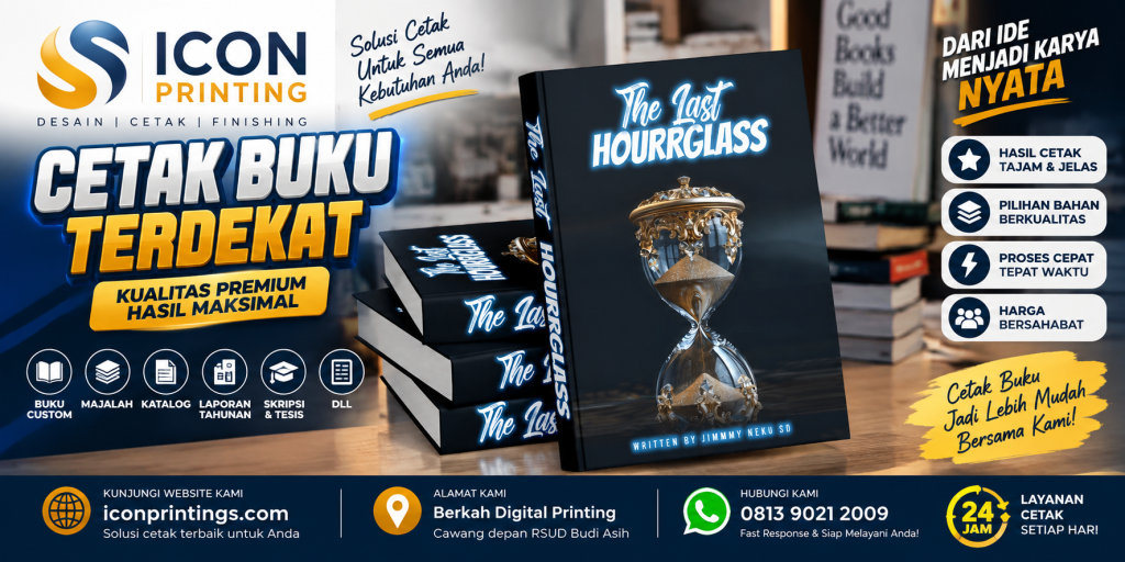 Tempat Cetak Buku Terdekat Murah 24 Jam